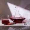 Seneca Crystal Faceted  Wine Decanter ViskiÂ®