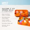 Sphere Ice Cube Tray (6 ct) in Colored Marble by HOSTÂ®