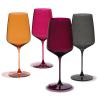 Reserve Nouveau Crystal Wine Glasses in Sunset ViskiÂ®