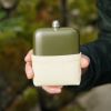 Matte Army Green Flask by Foster & Ryeâ„¢