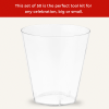 Party Plastic 2oz Shot Glasses, Set of 50 by Savoy