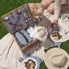 Newport Wicker Picnic Basket by TwineÂ®