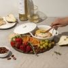 Ceramic Brie Baker & Acacia Wood Spreader Set by TwineÂ®