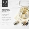 Glacier RocksÂ® Stainless Steel Wine Globes ViskiÂ®