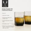 Smoke Double Old Fashioned Glasses by ViskiÂ®