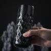 Paragon Stainless Steel Champagne Flute in Obsidian ViskiÂ®