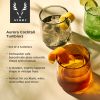 Aurora Cocktail Tumblers in 4 Colors ViskiÂ®
