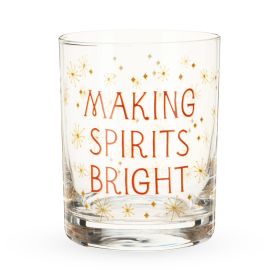 Making Spirits Bright Rock Glass by Blush