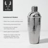 Irving Hammered Cocktail Shaker In Stainless Steel ViskiÂ®