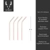 Summit Cocktail Straws in Copper ViskiÂ®