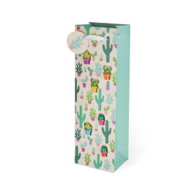 Cactus Drink Marker Single-bottle Wine Bag by Cakewalk
