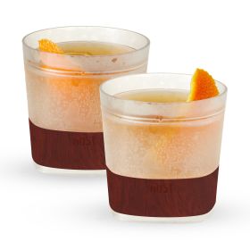 Whiskey FREEZEâ„¢ (set of 2) in Wood by HOSTÂ®