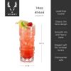 Pacific Crystal Tiki Glasses ViskiÂ®