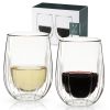 Double Walled Wine Glasses ViskiÂ®