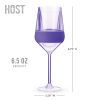 Wine FREEZE Stemmed  in Tinted Set (set of 4) by HOSTÂ®