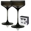 Reserve Nouveau Crystal Coupes in Smoke ViskiÂ®