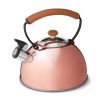 Hadley Tea Kettle in Rose Gold by Pinky Up