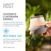 Glass FREEZEâ„¢ Tasting Glass (set of two) in Gray by HOSTÂ®