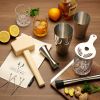 17-Piece Stainless Steel Barware Set in Silver ViskiÂ®