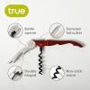 Truetapâ„¢: Double-Hinged Waiter's Corkscrew in Metallic Red