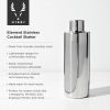 Harrison Element Cocktail Shaker in Silver ViskiÂ®