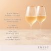 Gilded Stemmed Wine Glass Set by Twine Livingâ„¢