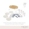 Central Park Willow Picnic for Four by Twine LivingÂ®