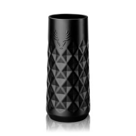 Paragon Stainless Steel Champagne Flute in Obsidian ViskiÂ®