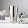 Irving Hammered Cocktail Shaker In Stainless Steel ViskiÂ®