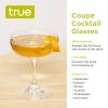 7 oz Coupe Glasses, Set of 4 by True