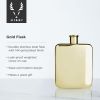Belmont Flask in Gold ViskiÂ®