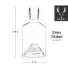 Mountain Crystal Liquor Decanter ViskiÂ®