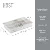 1.25 inch Ice Cube Tray with Lid in Marble by HOSTÂ®