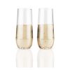 Flexiâ„¢: Stemless Champagne Flute Set