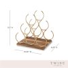 Pyramid Six Bottle Wine Rack by TwineÂ®