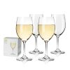 Taste Set of 4 Red And White Tasting Glass by True