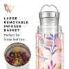Blairâ„¢ Botanical Bliss Glass Travel Infuser Mug by Pinky UpÂ®