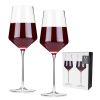 Raye Crystal Angled Bordeaux Glasses ViskiÂ®