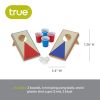 Mini Cornhole Pong Set by True