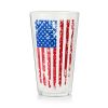 Vertical Flag Pint Glass by True