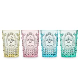 Shatterproof Embossed Tumbler Set of 4 by Twine LivingÂ®