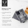 Whiskey Ice Cube Tray with Lid by ViskiÂ®