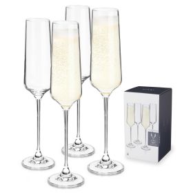 Reserve Inez Crystal Flute Glasses ViskiÂ®