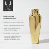 Gold Parisian Cocktail Shaker by ViskiÂ®