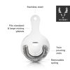 Harrison Hawthorne Strainer in Silver ViskiÂ®