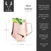Seneca Faceted Moscow Mule Mug in Copper ViskiÂ®