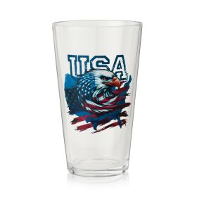 USA Eagle Pint Glass by True