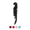 Truetapâ„¢: Double-Hinged Corkscrew in Matte Black with Black