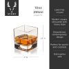 Braque Crystal Rocks Glasses ViskiÂ®