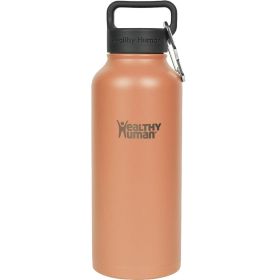 32 oz Peach Stein Water Bottle Healthy Human